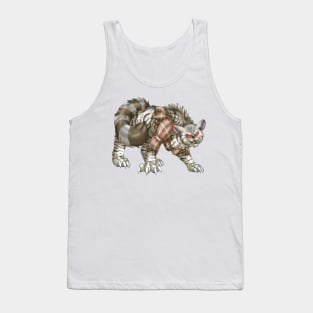 WereCat: Silver-Amber Tabby Tank Top